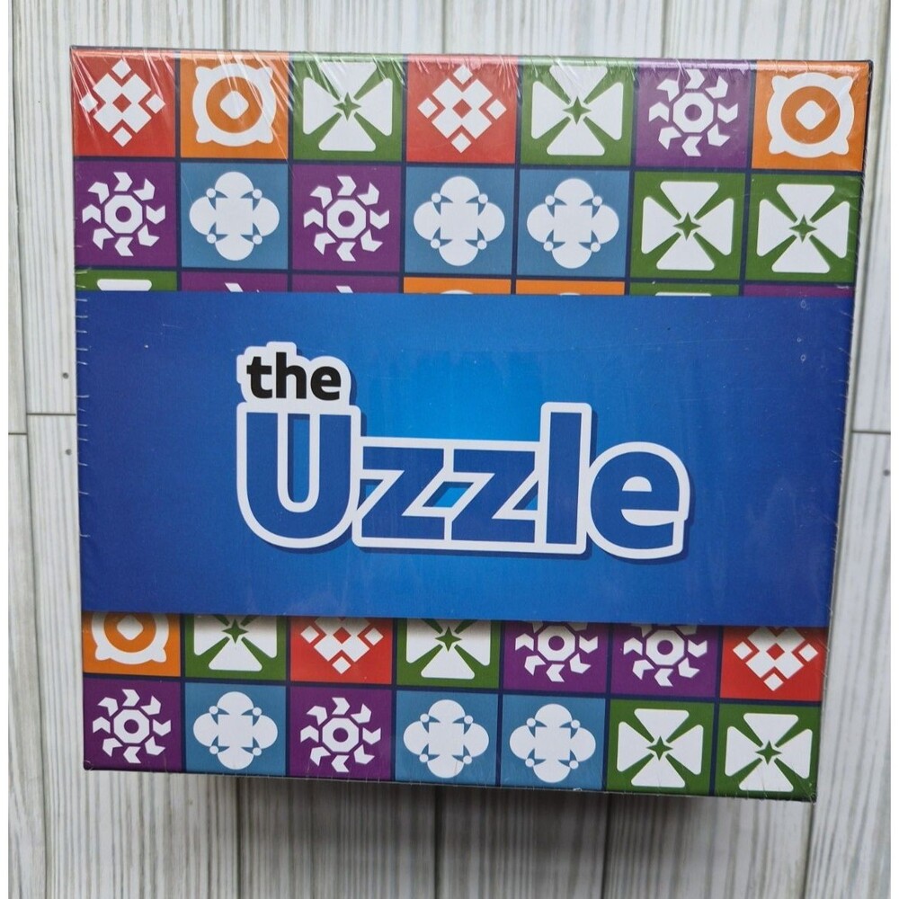 The Uzzle Board Game NEW Factory Sealed Family Strategy Puzzle Game Ages 8+